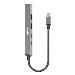 USB-C hub with 4 USB ports + 1X USB-C 100W