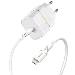 Wall Charger 20w 1x USB-c 20w USB-pd USB C-lightning Cable 1m White Eu