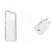 Bundle iPhone 13 Pro Max / Symmetry Clear + Alpha Glass + Wall Charger 20w White EU