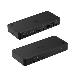 KVM Docking Station Thunderbolt - USB-c Dual Display - Power Delivery 65w With Universal Charger 100w