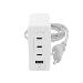 Mophie Accessories Wall Adapter USBc Pd Hub 120w Gan White Eu 2xUSBc + 1xUSBa