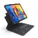Pro Keys Wireless Keyboard and Detachable Case for iPad Pro 12.9in (Gen 3/4/5/6) - Charcoal - Azerty French