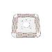 Adhesive Base Plate 6in X 6in - White