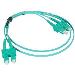 Lcs3 Fiber Optic Patchcord Duplex Sc/sc Om4 1m