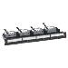 Flat Patch Panel 24 Rj45 Category 6a Stp 1u