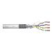 installation cable - Cat 5e - SF/UTP - AWG 24/1 - 100m - grey