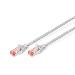 Patch cable - CAT6 - S/FTP - Snagless - Cu - 3m - grey