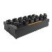 T800 Multi-bay Expanded Battery Charger (six Bay) W/z Adapter
