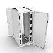 Network Cabinet W800 D1200 47u Side Panels Airflow Fd S80 Percent Rd D80 Percent White
