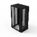 Server Cabinet W600 D1200 47u Airflow Combi Lock Fd S80 Percent Rd D80 Percent Black