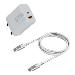 Wall Charger Ultra Essential Xec067cg Gan 67w + USB-c Cable White