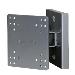 Hook Up Wall Bracket Adjustable Silver
