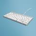 Compact Break Ergonomic Keyboard Qwerty (us) Wired White