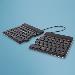 Split Break Ergonomic - Keyboard - Wireless - Black - Qwerty Pt