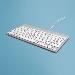 Ergonomic Kb Comp Qwerty(es) Wired White