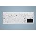 Hygiene Compact Ultraflat Touchpad Keyboard - Ak-c7412f-gus - USB - Azerty Be - Fully Sealed - White With Numeric Pad