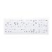 AK-C7000F-FU1 Hygiene Compact Sealed - Keyboard With Numeric Pad - Wireless - White - Qwerty US/Int'l